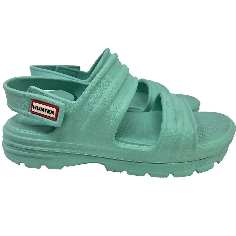 HUNTER Bloom Algae Foam Slip On Sandals‎ NEW Women's Size 8 Mint Green
